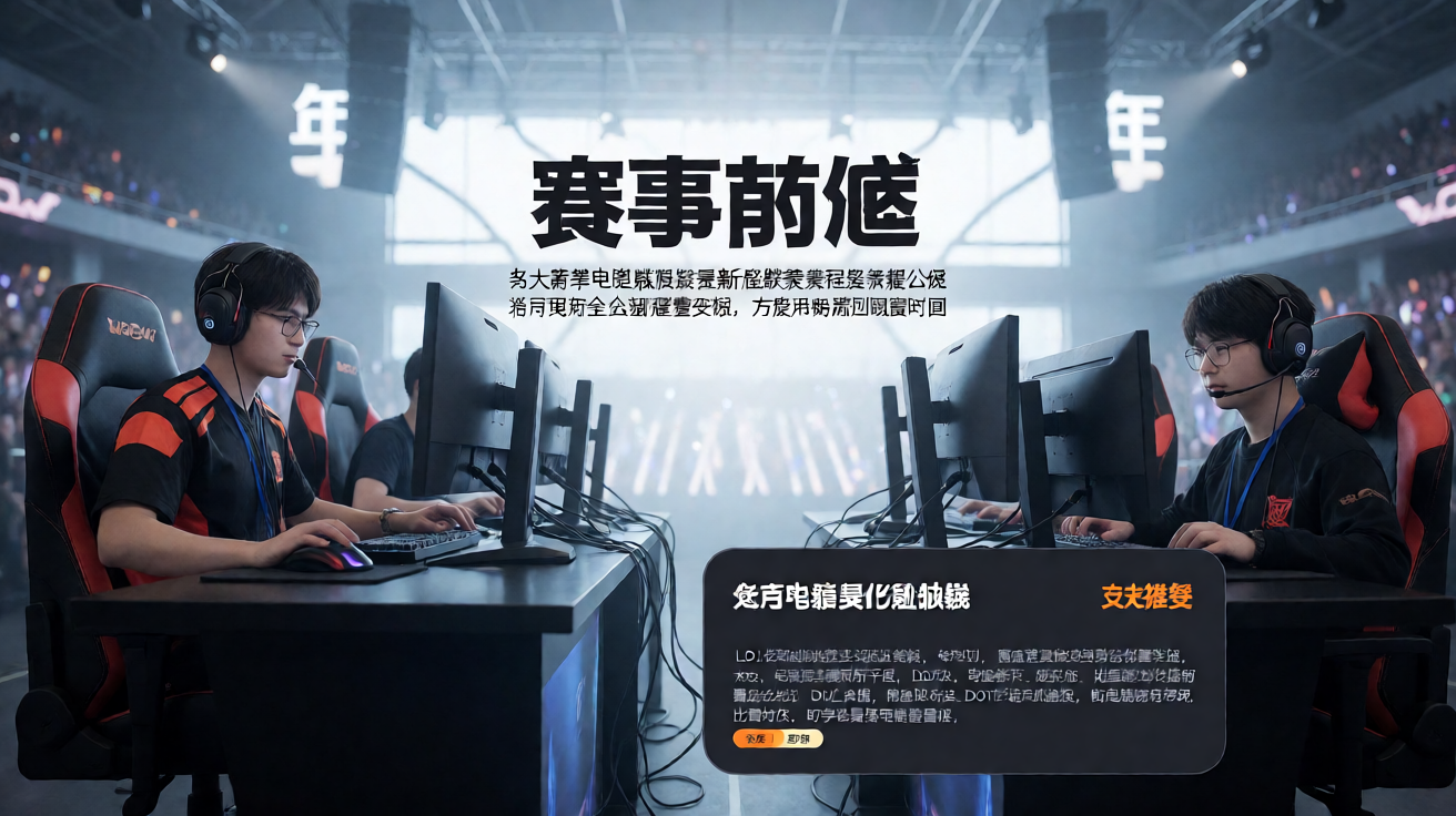 电竞赛事现场 - 职业电竞比赛氛围